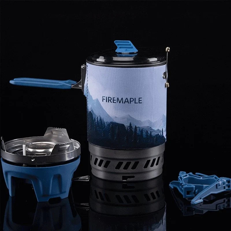 Firemaple Polaris Pressure Regulator Cooking System (Blue)