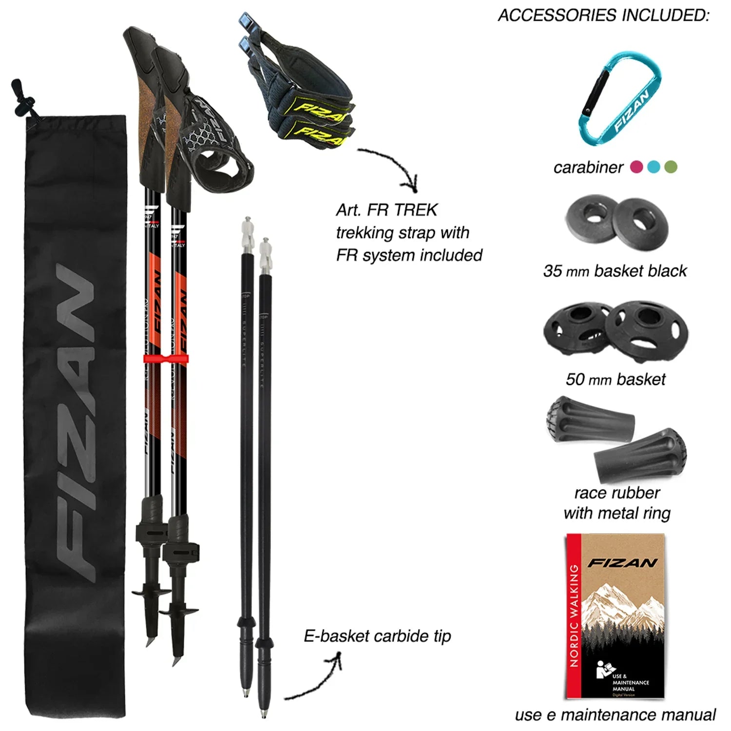 Fizan R-Evolution Pro Walking Pole
