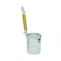 Flat Bottom, Round Noodle Skimmer with Handle 127mm x 133mm