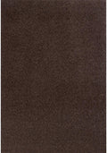 Brown Low Pile Solid Rug