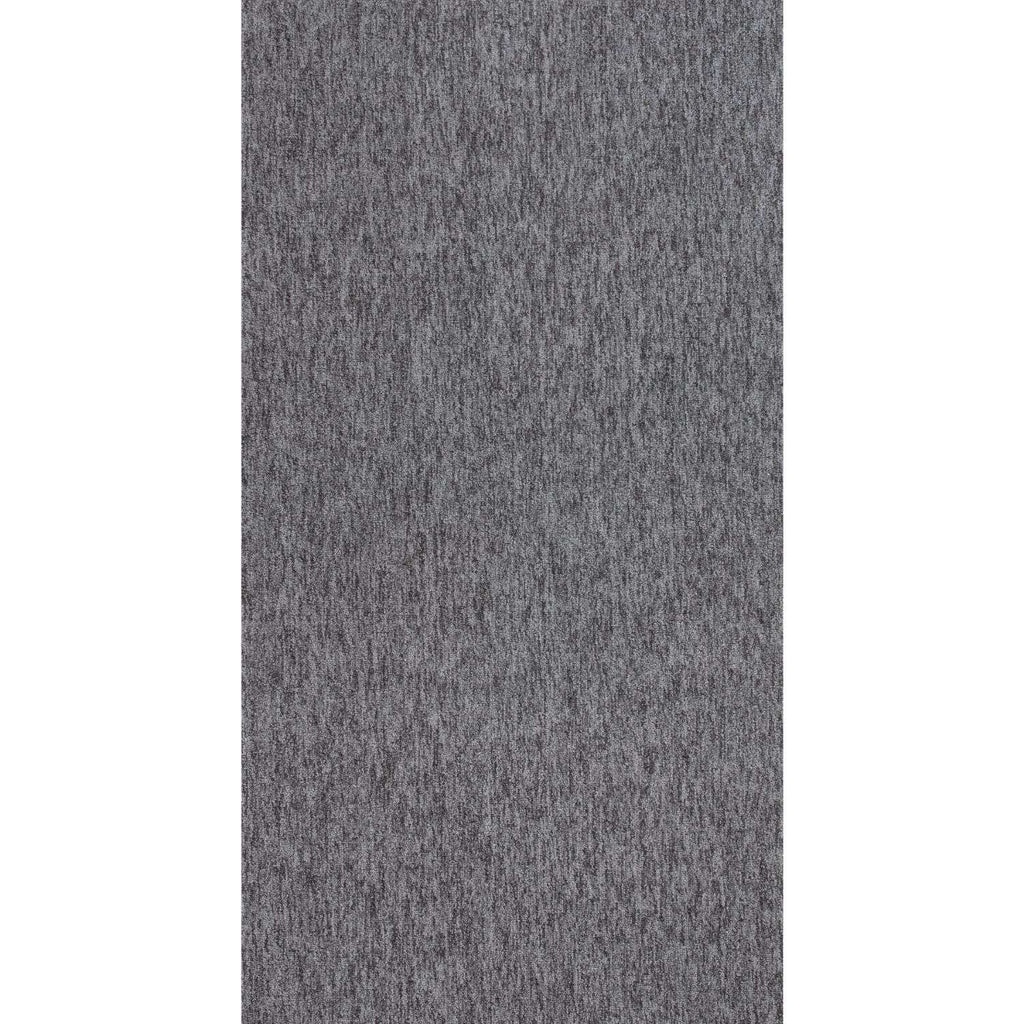 Grey Low Pile Solid Rug