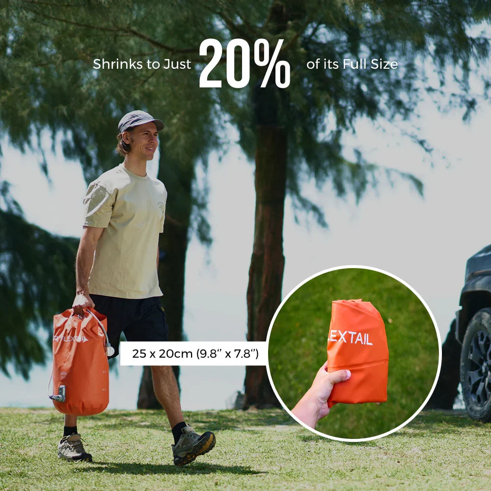 Flextail Gear Tiny Shower Bucket or Tiny Shower Bag