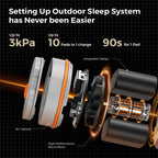 Flextail Gear Tiny Sleeping Pad R03 AVS - 3.5 R-Value 3 Season Sleeping Pad with Pump (Regular)
