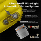 Flextail Gear Tiny Sleeping Pad R03 AVS - 3.5 R-Value 3 Season Sleeping Pad with Pump (Regular)