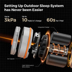 Flextail Gear Tiny Sleeping Pad R09 AVS Mummy Large with pump