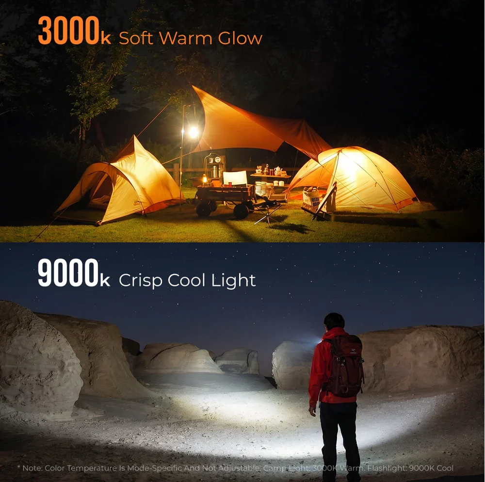 Flextail ZERO LANTERN - 56g UItralight 2-in-1 Camping Light / Flashlight