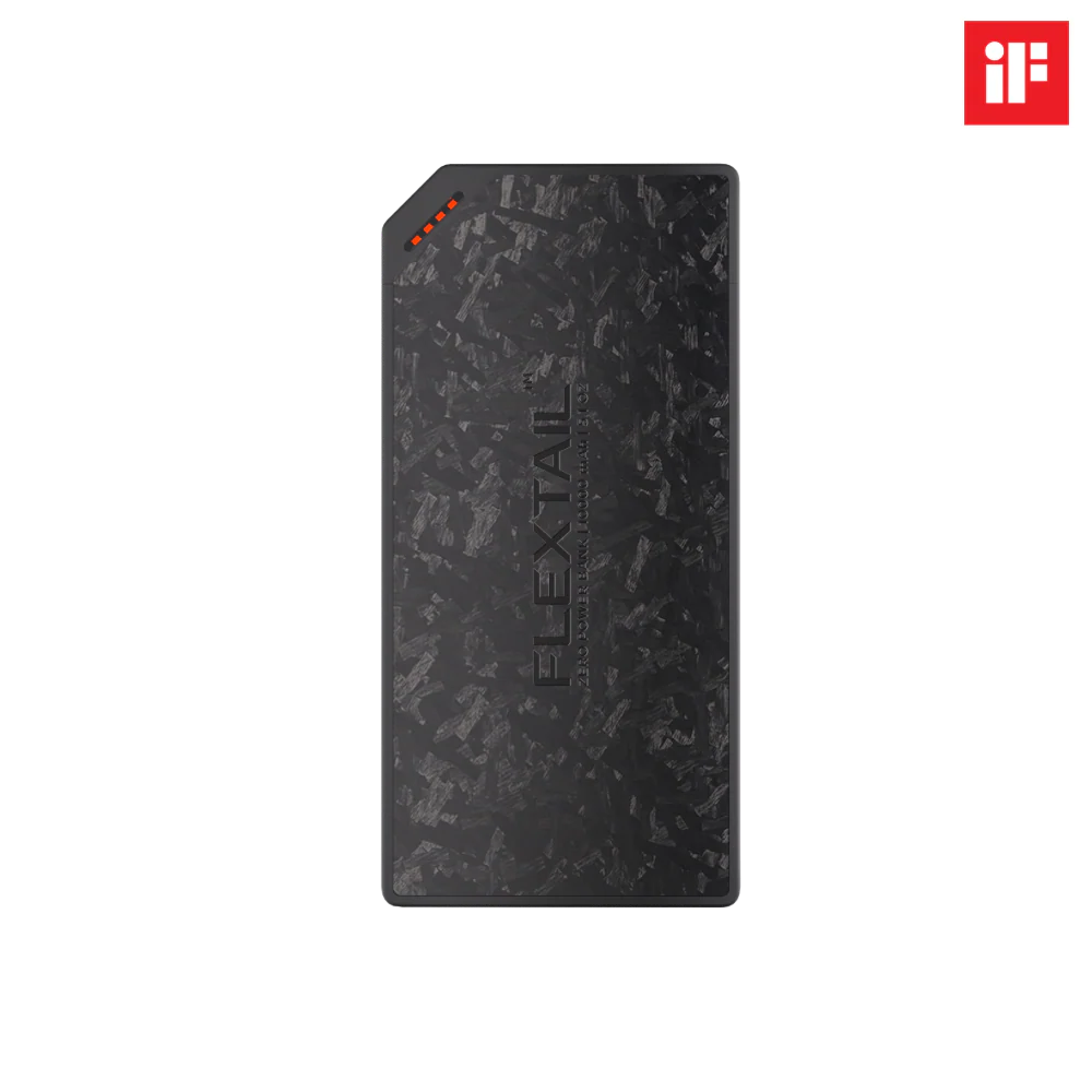 Flextail ZERO POWER 10,000C - The World's Lightest & Thinnest 10,000mAh Power Bank (145g, 22.5W)