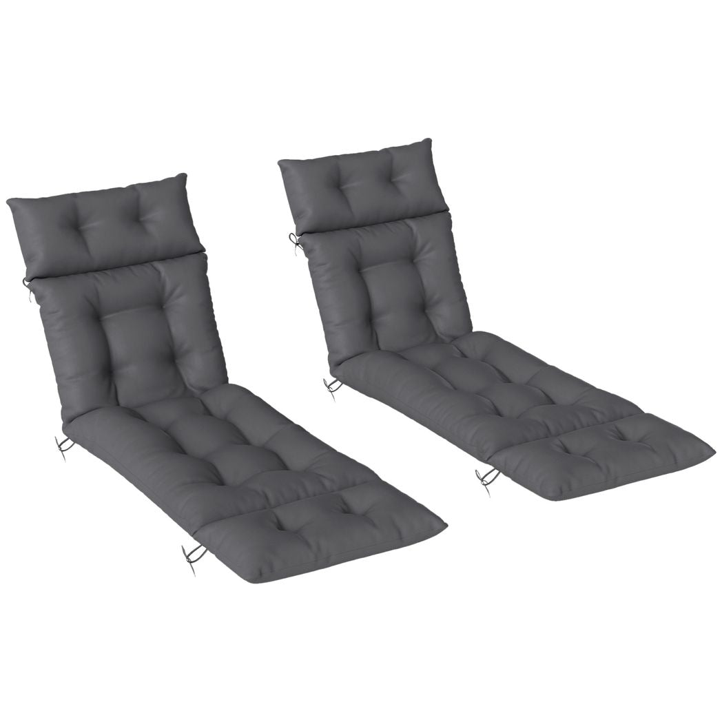 Sun Lounger Cushion Only, Garden Lounge Chair Cushion