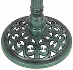 Traditional Freestanding Weatherproof Bird Bath Garden Feeder