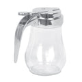 Glass Syrup Dispenser 177ml with Chrome Plated Cast Zinc Alloy Top - Pack Of 12