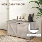 Storage Trunk for Living Room, with Safety Hinges, 80cm