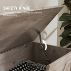 Storage Trunk for Living Room, with Safety Hinges, 80cm