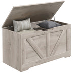 Storage Trunk for Living Room, with Safety Hinges, 80cm