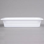 GN 1/2 White Melamine Gastronorm Pan 65mm Deep