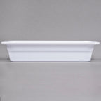 GN 1/3 White Melamine Gastronorm Pan 65mm Deep