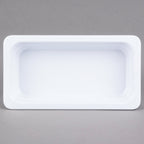 GN 1/3 White Melamine Gastronorm Pan 65mm Deep