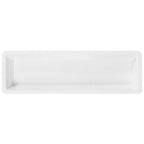 GN 2/4 White Melamine Gastronorm Pan 40mm Deep
