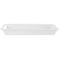 GN 2/4 White Melamine Gastronorm Pan 65mm Deep