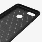 Brushed Texture Carbon Fiber Shockproof TPU Case for Google Pixel 3 XL – Shockproof, TPU, For Google Pixel 3 XL
