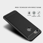 Brushed Texture Carbon Fiber Shockproof TPU Case for Google Pixel 3 – Shockproof, TPU, For Google Pixel 3