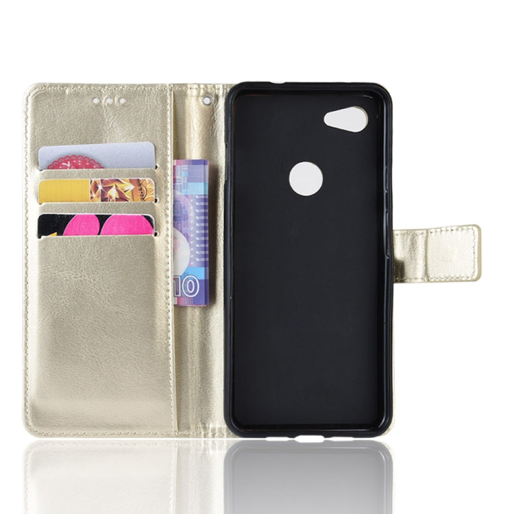 Retro Crazy Horse Texture Horizontal Flip Leather Case for Google Pixel 3XL lite, with Holder & Card Slots & Photo Frame – Card Slot, Flip, Leather, For Google Pixel 3XL lite