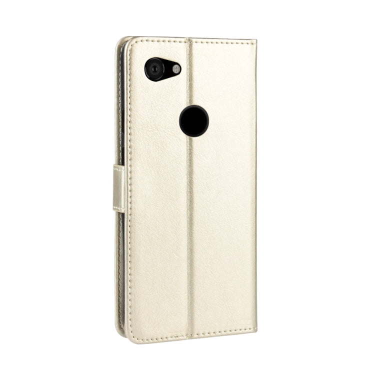 Retro Crazy Horse Texture Horizontal Flip Leather Case for Google Pixel 3XL lite, with Holder & Card Slots & Photo Frame – Card Slot, Flip, Leather, For Google Pixel 3XL lite