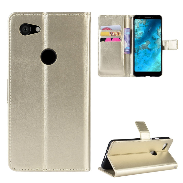 Retro Crazy Horse Texture Horizontal Flip Leather Case for Google Pixel 3XL lite, with Holder & Card Slots & Photo Frame – Card Slot, Flip, Leather, For Google Pixel 3XL lite