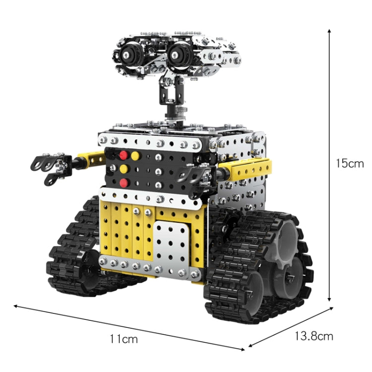 MoFun SW(RC)009 DIY Stainless Steel Assembly Remote Control Robot Interactive Intelligence Toy, MoFun SW(RC)009 – Durable Build, Easy to Use