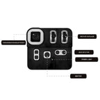 MoFun SW(RC)009 DIY Stainless Steel Assembly Remote Control Robot Interactive Intelligence Toy, MoFun SW(RC)009 – Durable Build, Easy to Use