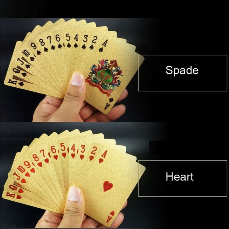 Creative Frosted Back Texture Plastic From Vegas to Macau Playing Cards Texas Poker with Wooden Gift Box, Golden Dollar Wooden Gift Box, Golden Tattice Gift Box – Waterproof