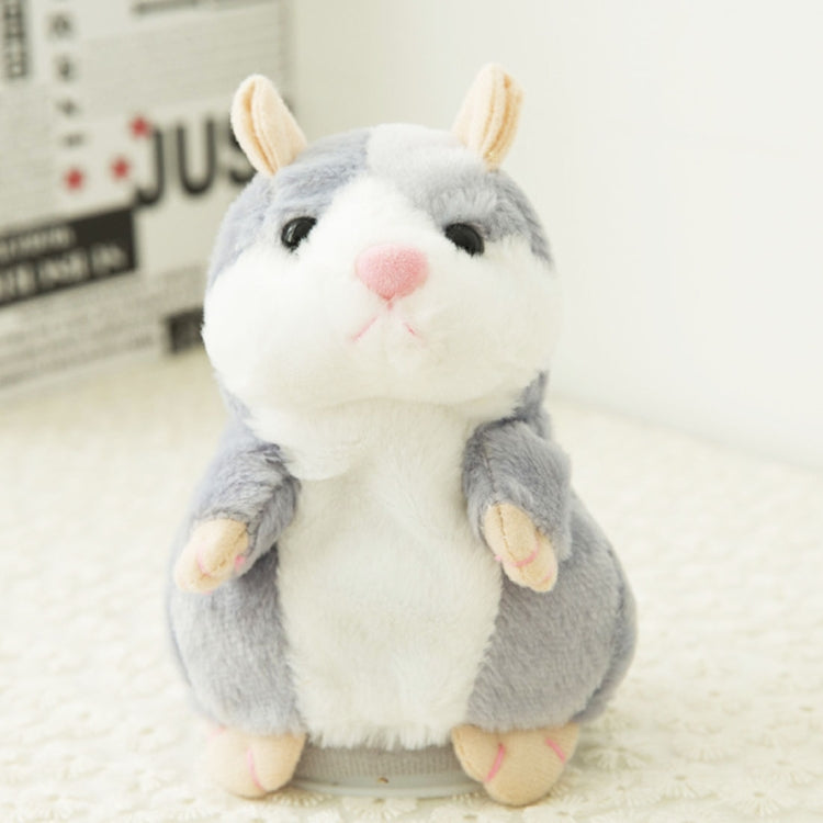 Educational Toys Cartoon Hamster Cute Become Sound Recording Voles Children Birthday Gift, Random Color Delivery, Size: 15*8*8cm, Plush Toys