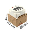 CN101A DC12V Microcomputer Time Switch Digital LCD Power Timer, DC12V
