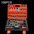 108 In 1 Multi-function Car Repair Combination Toolbox Ratchet Wrench Set, 108 In 1 108 In 1