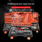 108 In 1 Multi-function Car Repair Combination Toolbox Ratchet Wrench Set, 108 In 1
