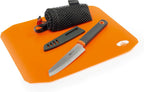 GSI Santoku Rollup Cutting board and Knife set