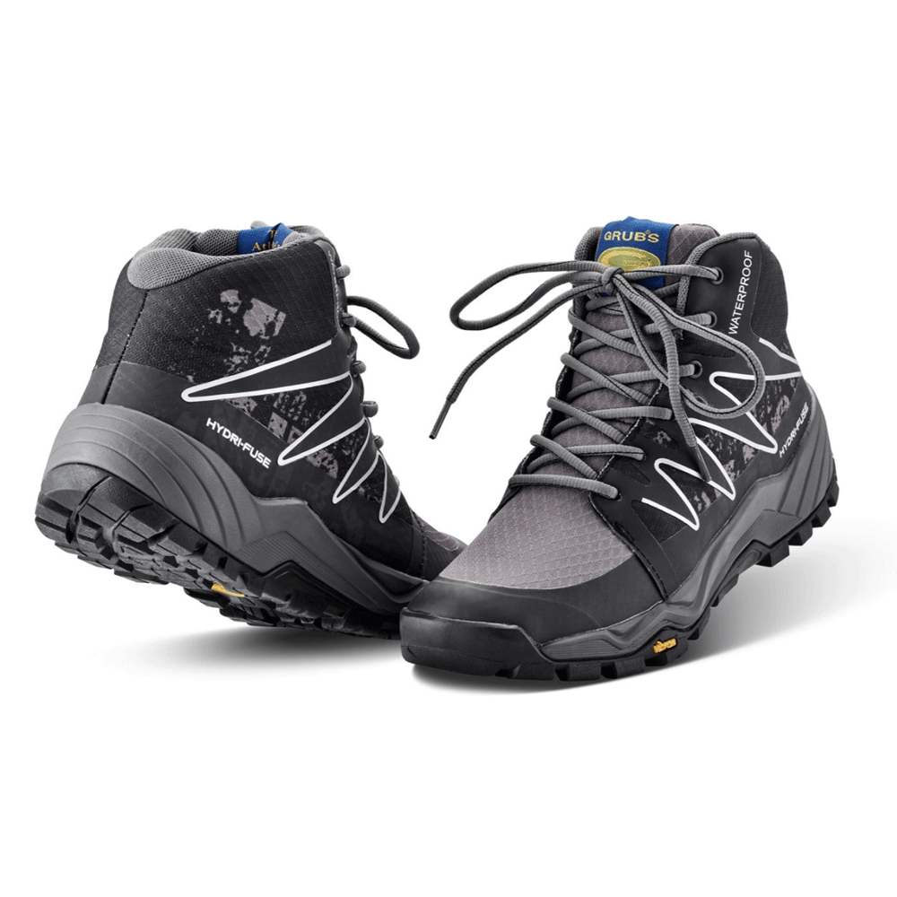 Grubs Explore Waterproof Vibram Walking Boot Various Colours Black