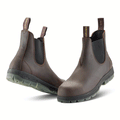 Grubs Fury Safety Water-Repellent Composite Toe Cap Work Dealer Boot Various Colours Mahogany