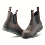 Grubs Fury Safety Water-Repellent Composite Toe Cap Work Dealer Boot Various Colours Mahogany