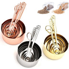 8-Piece Stainless Steel Measuring Spoons Set