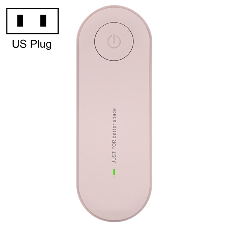 Mini Household Wireless Ultrasonic Deodorizer Vacuum Cleaner Dust Mite Controller, US Plug – Durable Build, Easy to Use Pink