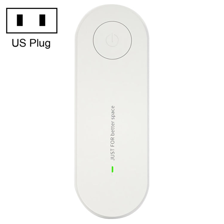 Mini Household Wireless Ultrasonic Deodorizer Vacuum Cleaner Dust Mite Controller, US Plug – Durable Build, Easy to Use White