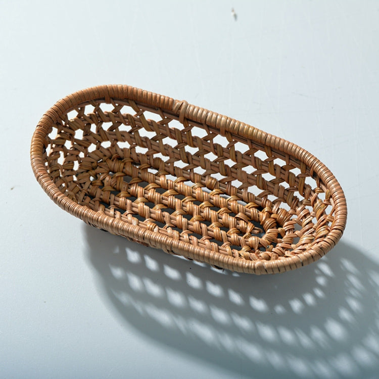 GP36 Rattan Braided Small Towel Holder Basket, Towel Holder Basket Towel Holder Basket