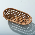 GP36 Rattan Braided Small Towel Holder Basket, Towel Holder Basket Towel Holder Basket