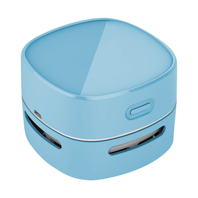 4W Hardcover Rechargeable Style Portable Handheld Wireless Mini Desktop Vacuum Cleaner, Hardcover Rechargeable Style – Durable Build, Easy to Use Hardcover Rechargeable Style Blue