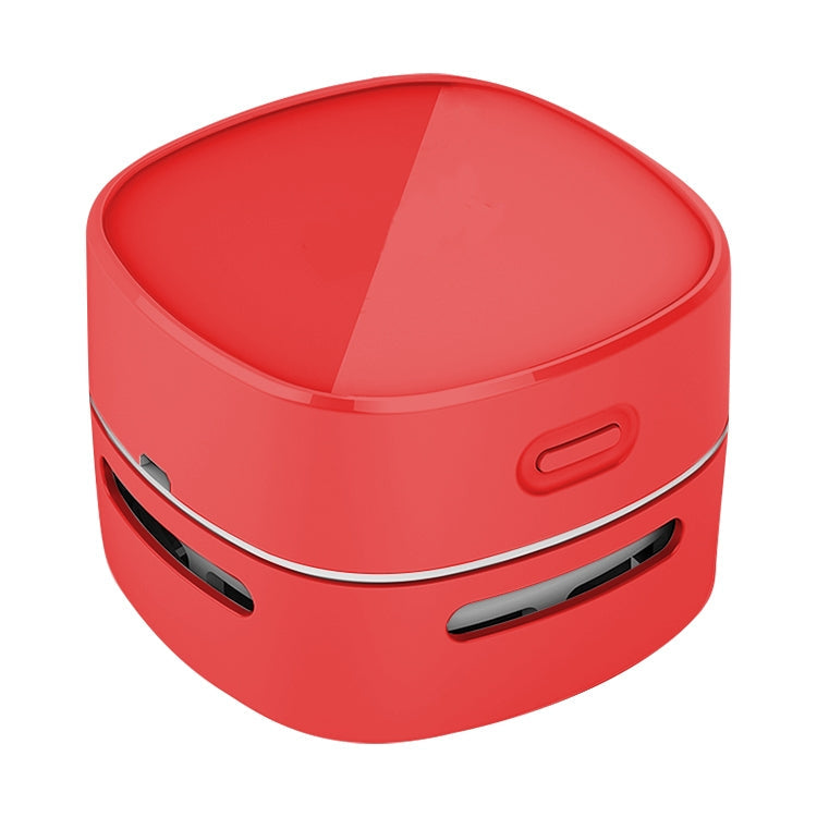 4W Hardcover Rechargeable Style Portable Handheld Wireless Mini Desktop Vacuum Cleaner, Hardcover Rechargeable Style – Durable Build, Easy to Use Hardcover Rechargeable Style Red