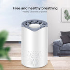 Portable Square UV Sterilization Anion Air Purifier Car Home Air Humidifier, Square UV Sterilization