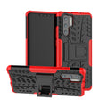 Tire Texture TPU+PC Shockproof Case for Huawei P30 Pro, with Holder – Shockproof, TPU, For Huawei P30 Pro