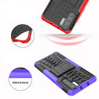 Tire Texture TPU+PC Shockproof Case for Huawei P30 Pro, with Holder – Shockproof, TPU, For Huawei P30 Pro