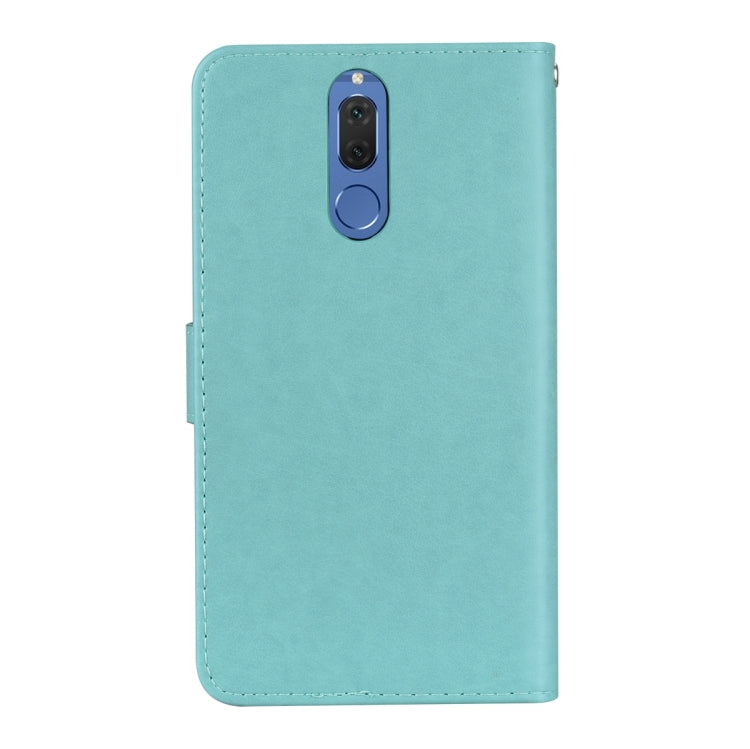 Rose Embossed Horizontal Flip Environmental PU Leather Case with Holder & Card Slots & Wallet – Magnetic, Card Slot, Flip, For Huawei Mate 10 Lite, Huawei Mate 10 Lite