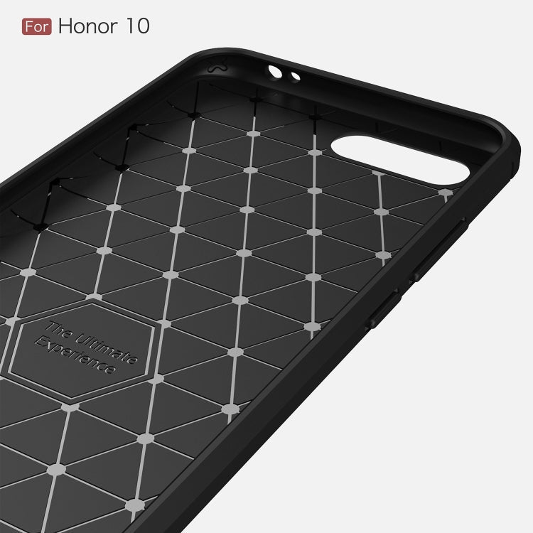Brushed Texture Carbon Fiber Shockproof TPU Case for Huawei Honor 10, Huawei Honor 10 – Shockproof, Magnetic, TPU